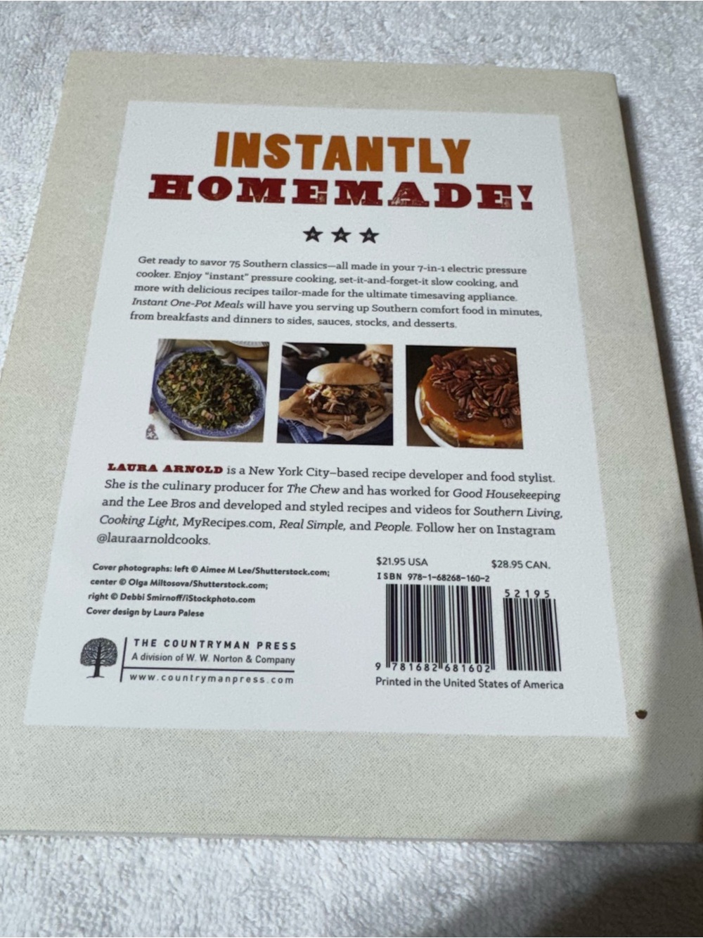 Instant One-Pot Meals Cookbook - Picture 2 of 3